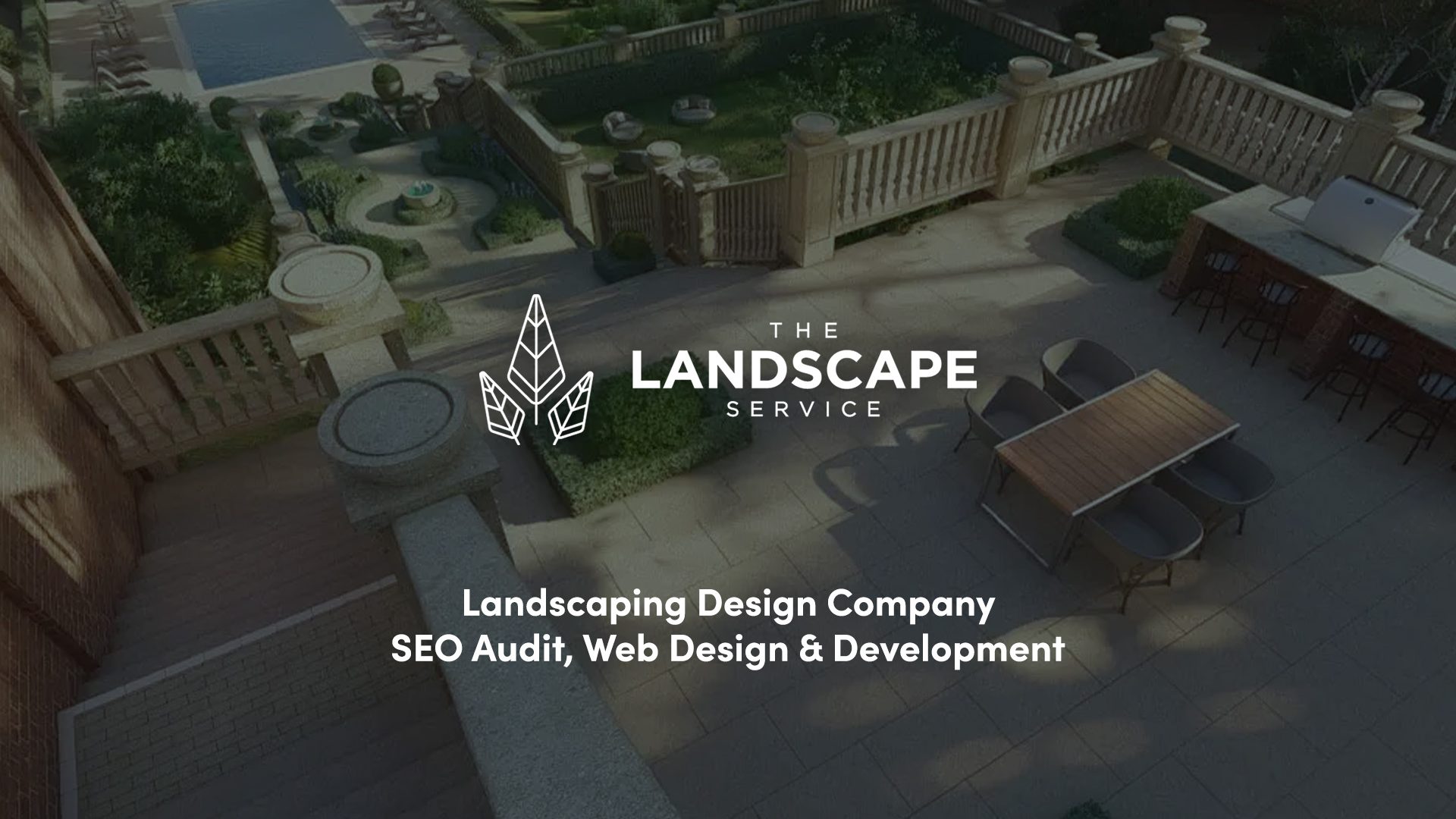 seo website design for the landscape service
