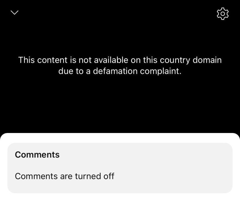 youtube defamation complaint