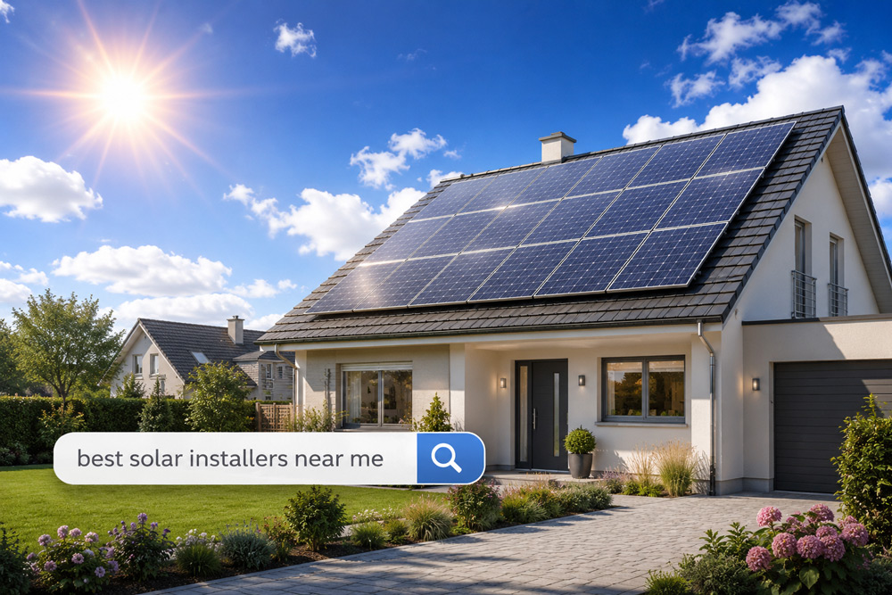 b2c solar seo