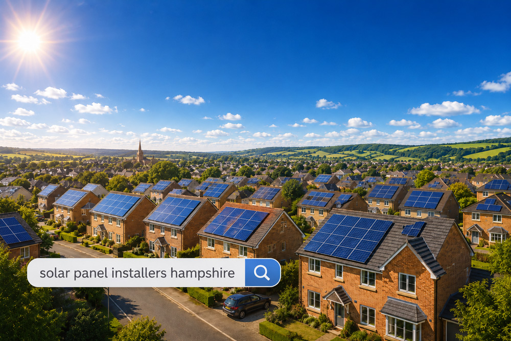 seo for regional solar panel company