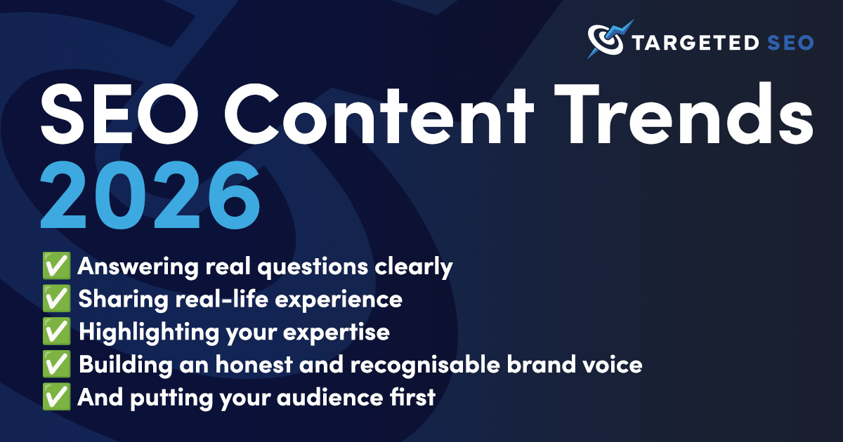 Targeted SEO Content Trends 2026