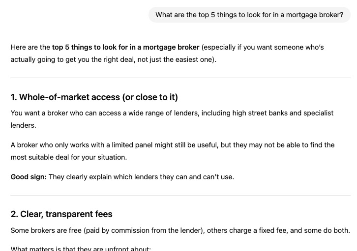 prompt in chatgpt in 2026 for mortgage broker