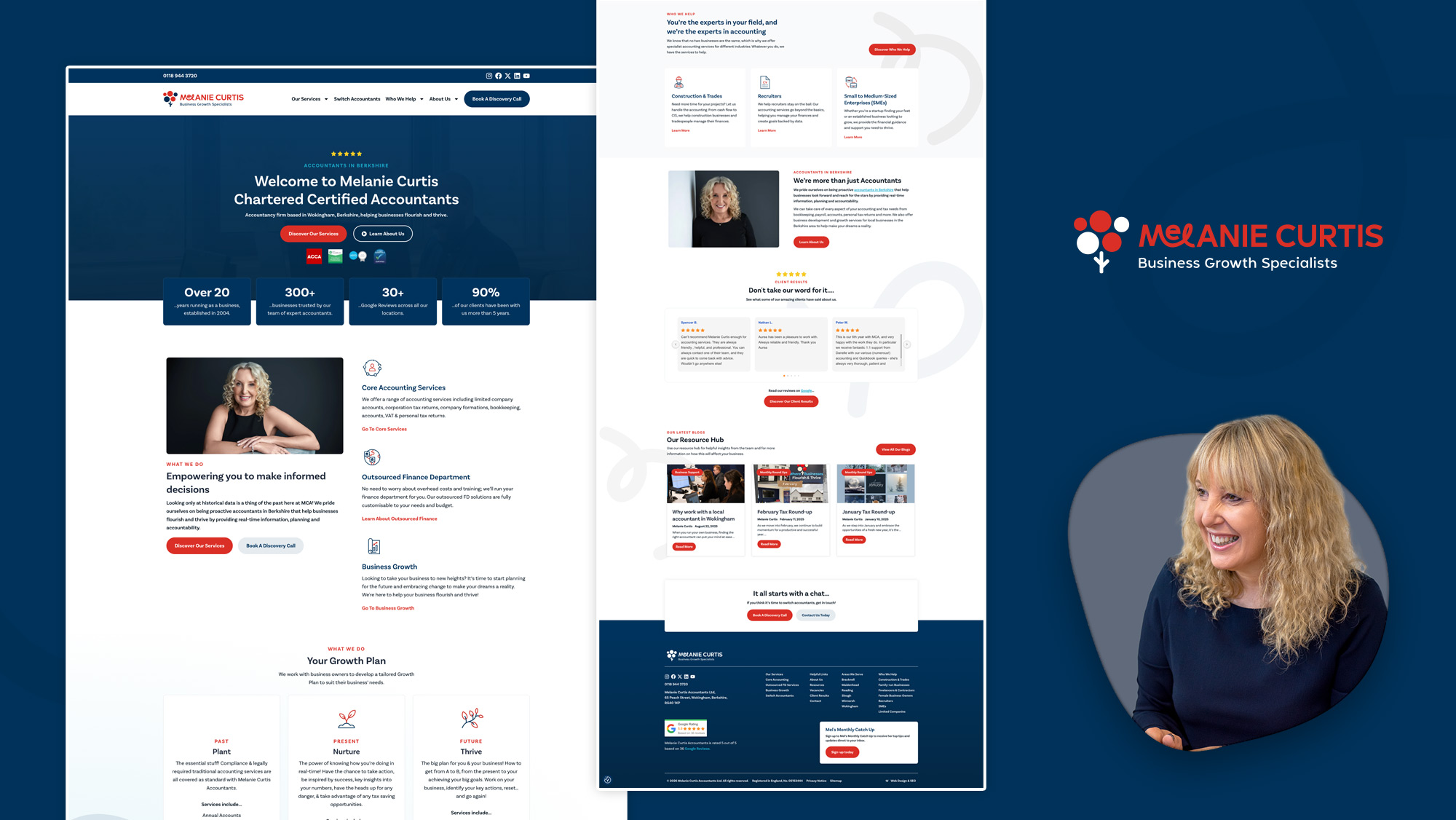 seo website design for chartered accountant