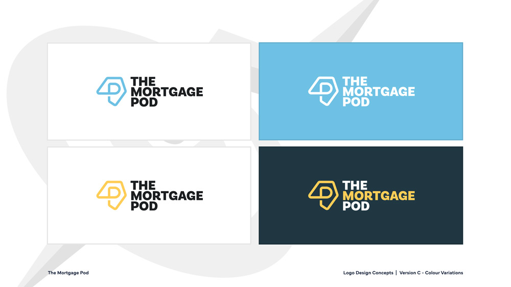logo and branding for local mortgage broker