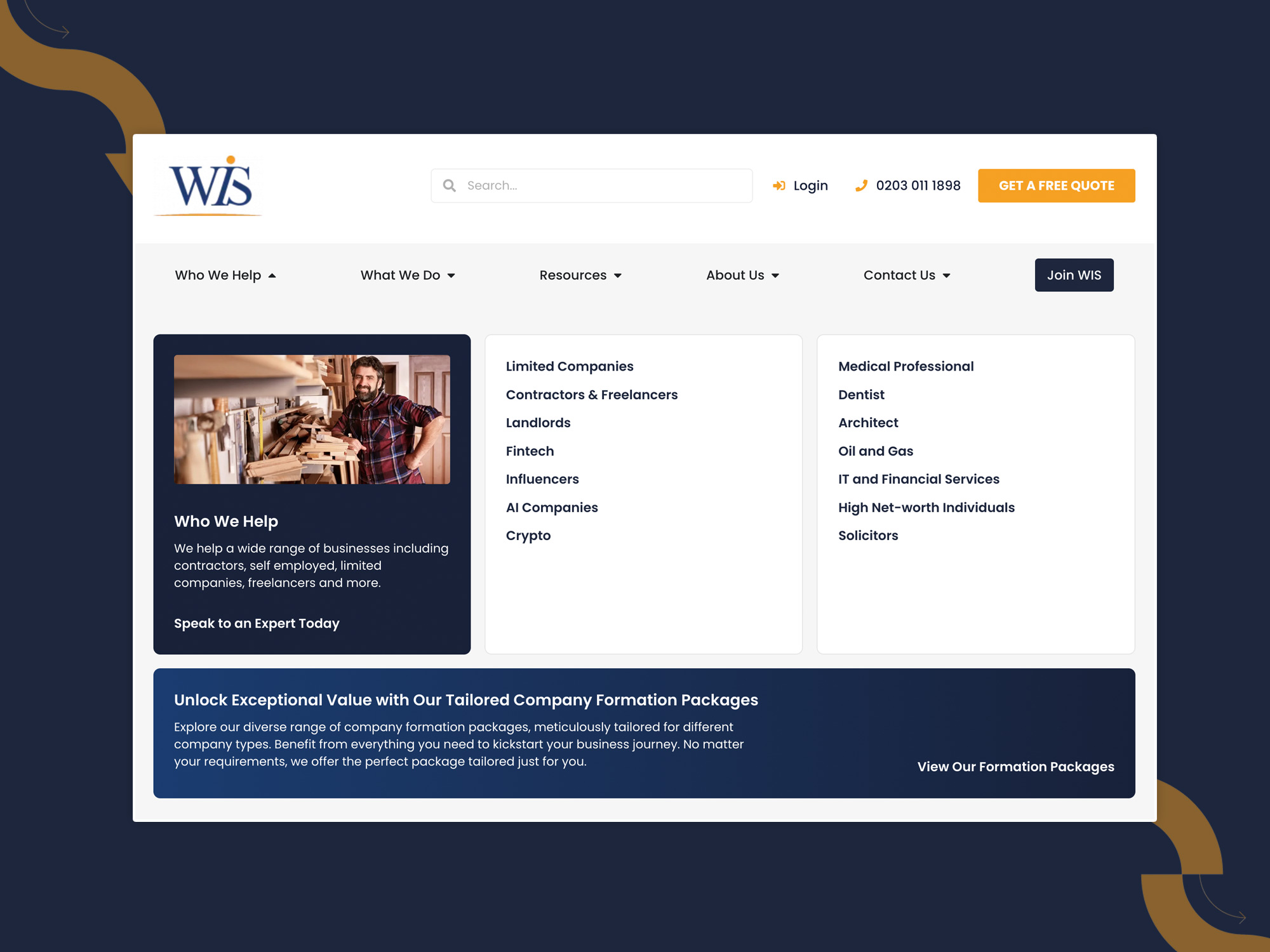 WIS accountancy SEO case study